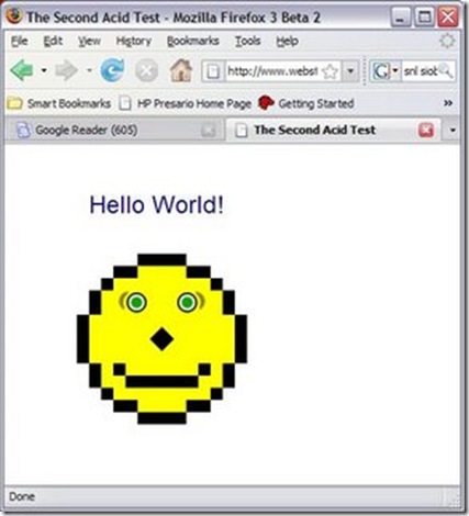 acid 2 firefox 3.0b2
