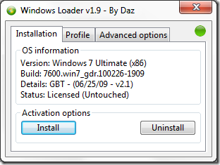 Windows 7 Loader | Wilson Chandra's Blog